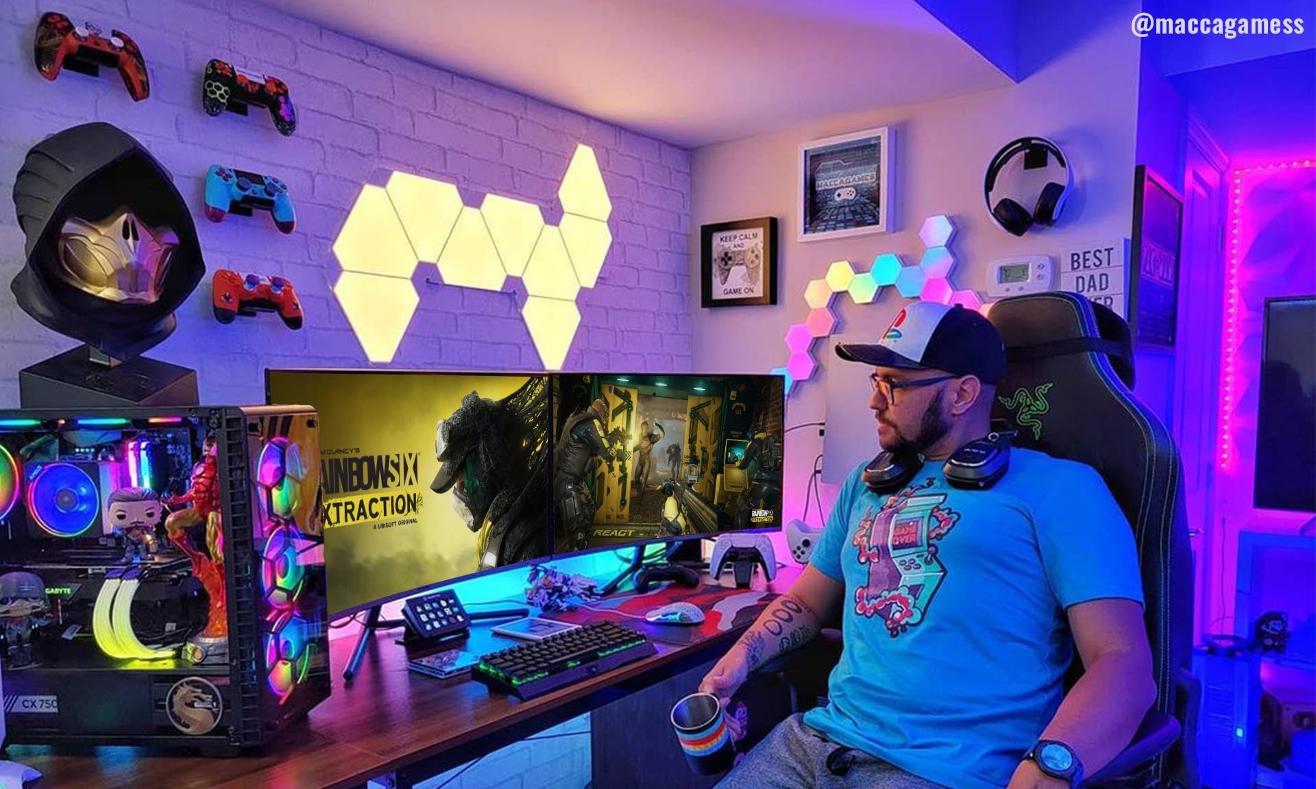 Upcoming 2022 game releases header with Rainbow Six: Extraction