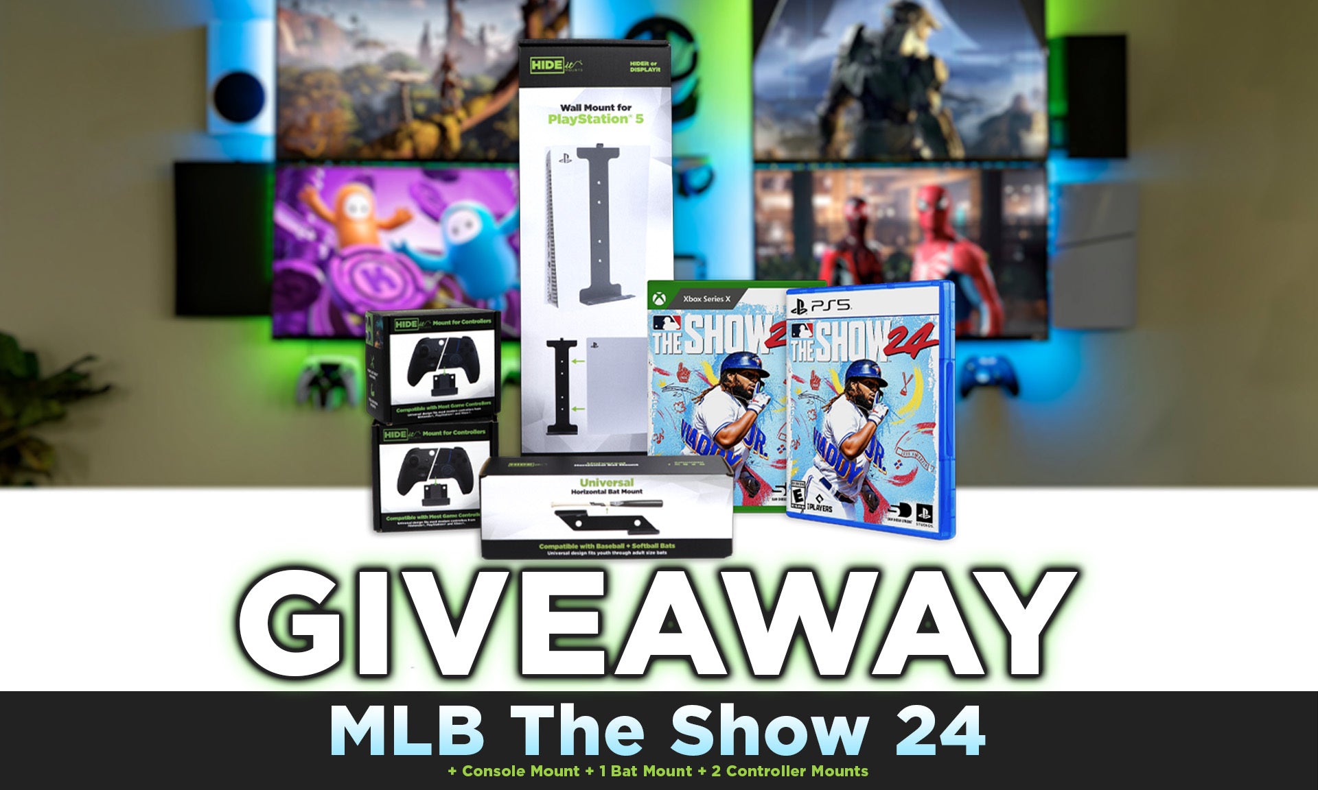 HIDEit Mounts | MLB The Show 24 Giveaway