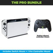 Bundle the HIDEit OLED Switch Mount with 1 HIDEit Uni-C Pro Controller Mount.