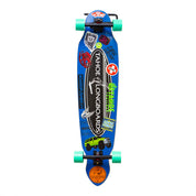 Tahoe longboard wall mounted in the HIDEit Display Skateboard Wall Mount.