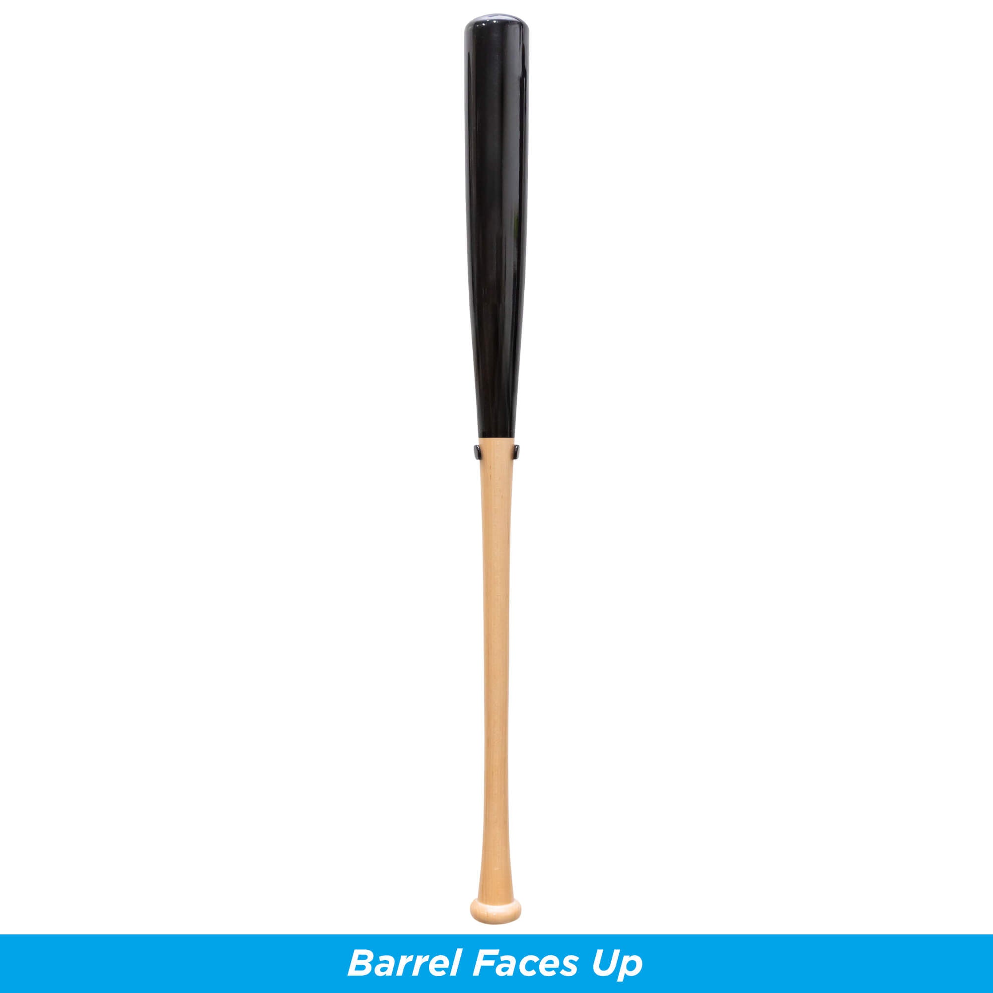 Vertical baseball bat holder using the HIDEit Vertical Bat Wall Mount.