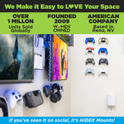 HIDEit Mounts makes it easy to love your space! HIDEit is an American company with over 1 million units sold globally.