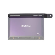 BrightSign Series 5 XT VESA mounted using the HIDEit VESA Obround Bar.