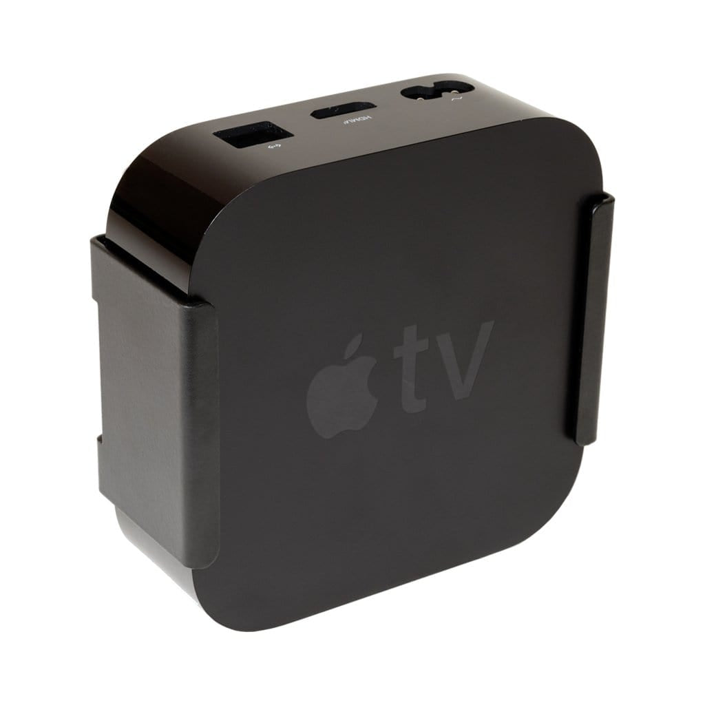 HIDEit Apple TV 4K steel wall mount for Apple TV 5th generation 4K.