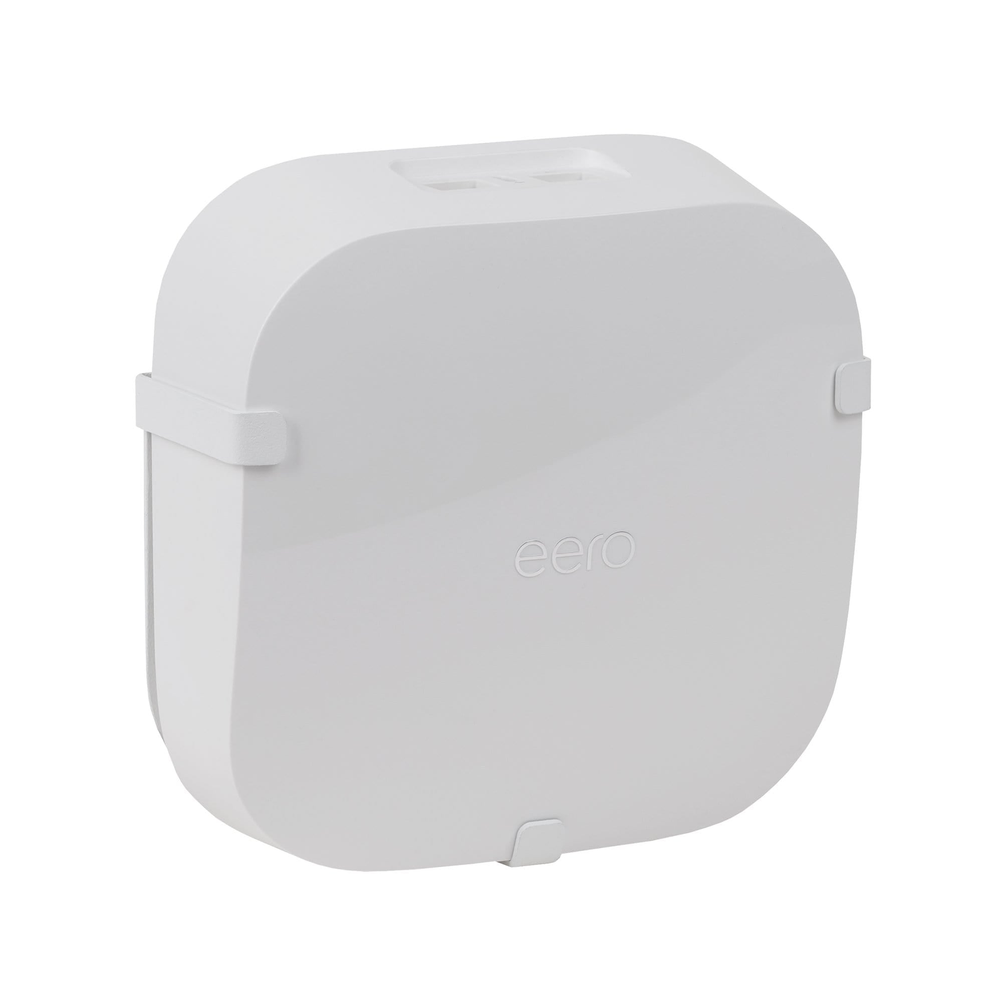 Eero Pro 6 router shown in the HIDEit EPro 6 Eero Pro 6 wall mount.