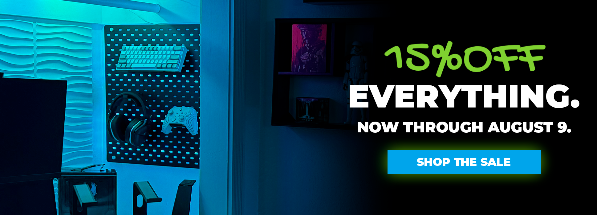 The Back to School Sale: 15% Off Everything, July 31 - August 9