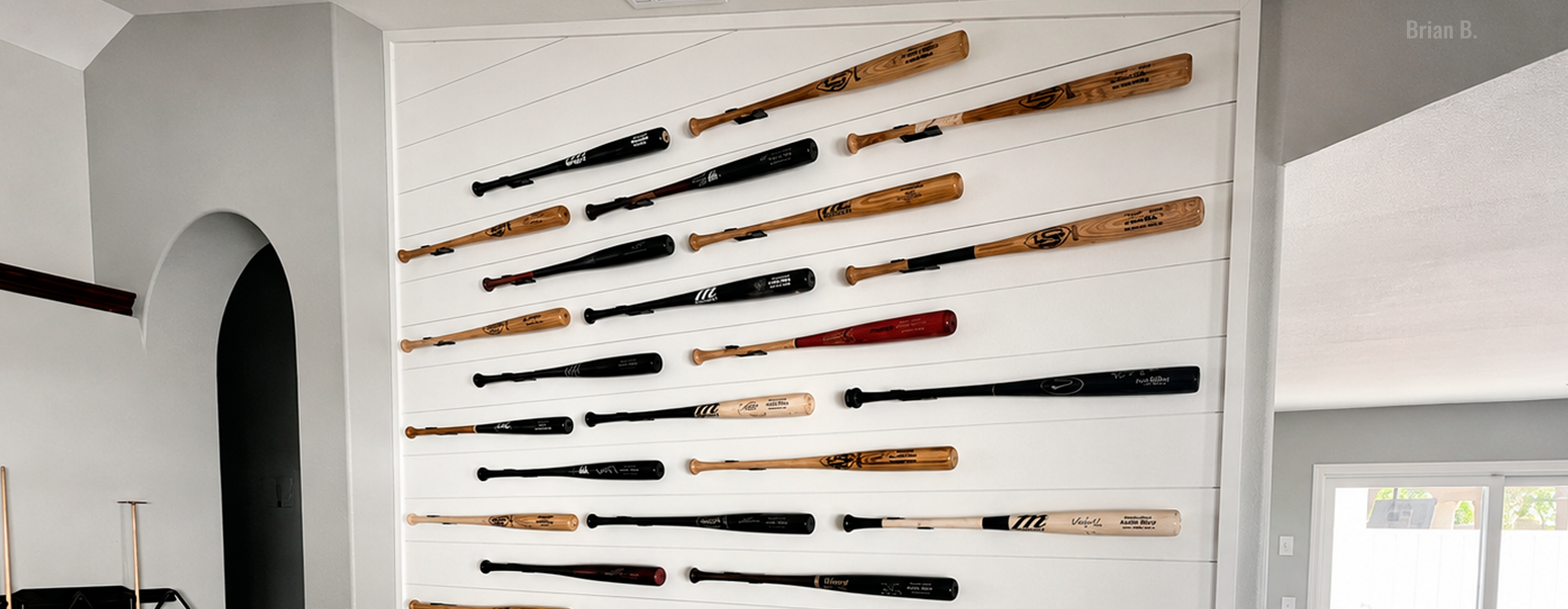 How to Display Game Used Baseball Bats