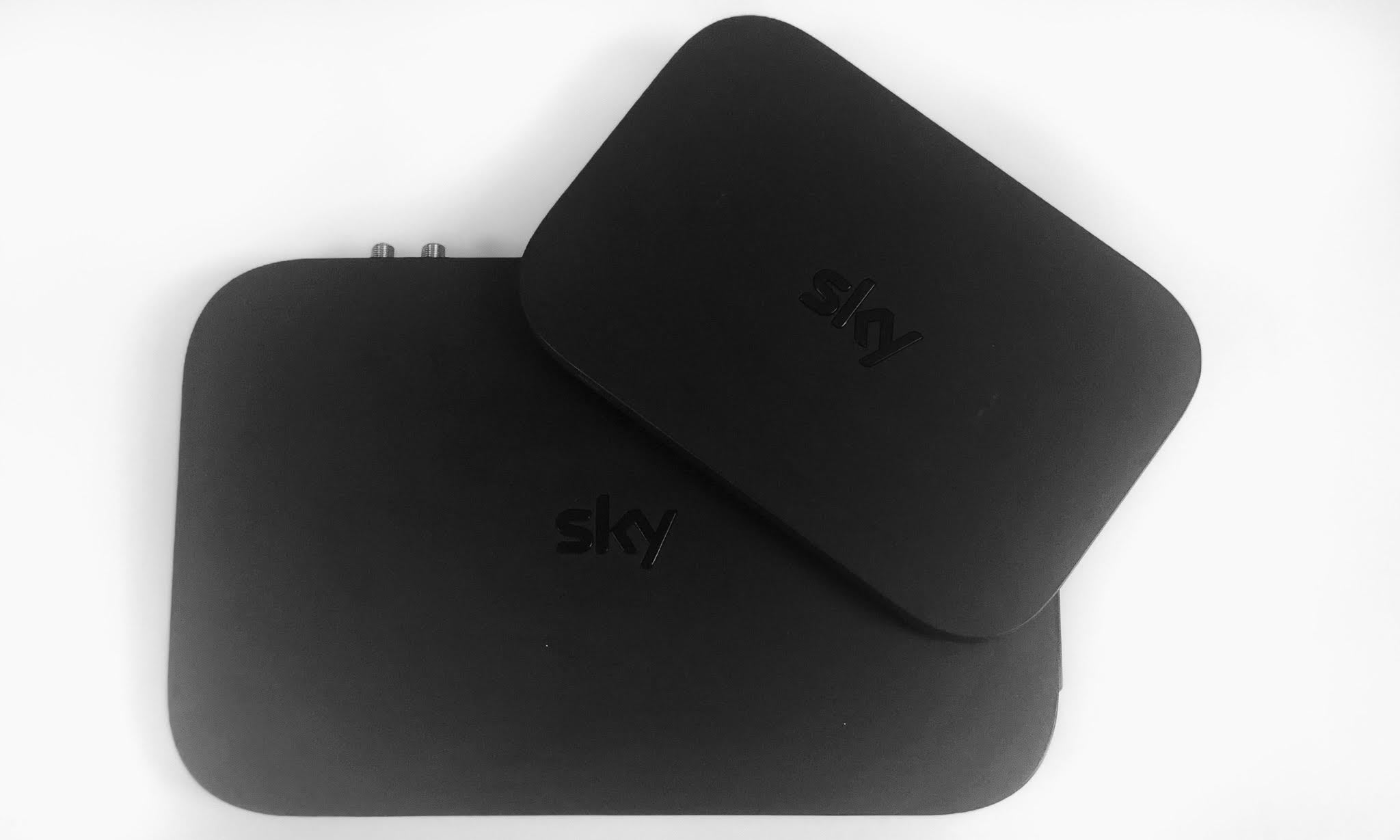 Sky Q Cable Box with Sky Q Mini Cable Box