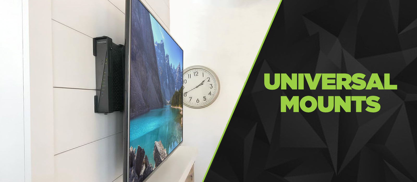 Universal Mount System Universal + Adjustable Wall Mounts | Easy Tech Component Storage ...