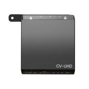  Cisco Vision CV-UHD media player shown mounted to the HIDEit CV-UHD VESA Mount Adapter Bar.