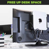 Free up desk space with the HIDEit MiniU Mount designed for the Apple Mac mini Computer Unibody.