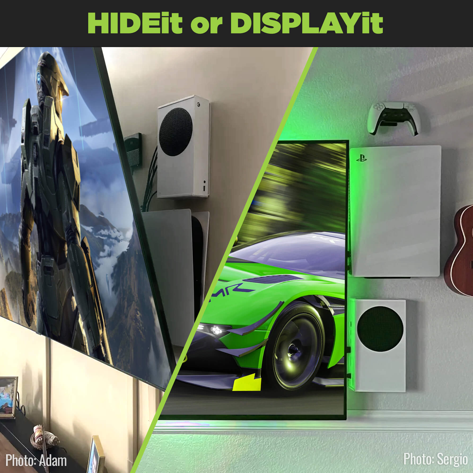 HIDEit Series S  Microsoft Xbox Series S Mount – HIDEit Mounts