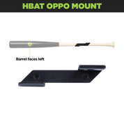 HIDEit HBat | Horizontal Baseball Bat Mount