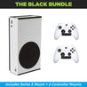 Bundle the HIDEit Xbox Series S Wall Mount in black with 2 HIDEit Uni-C Controller Mounts.