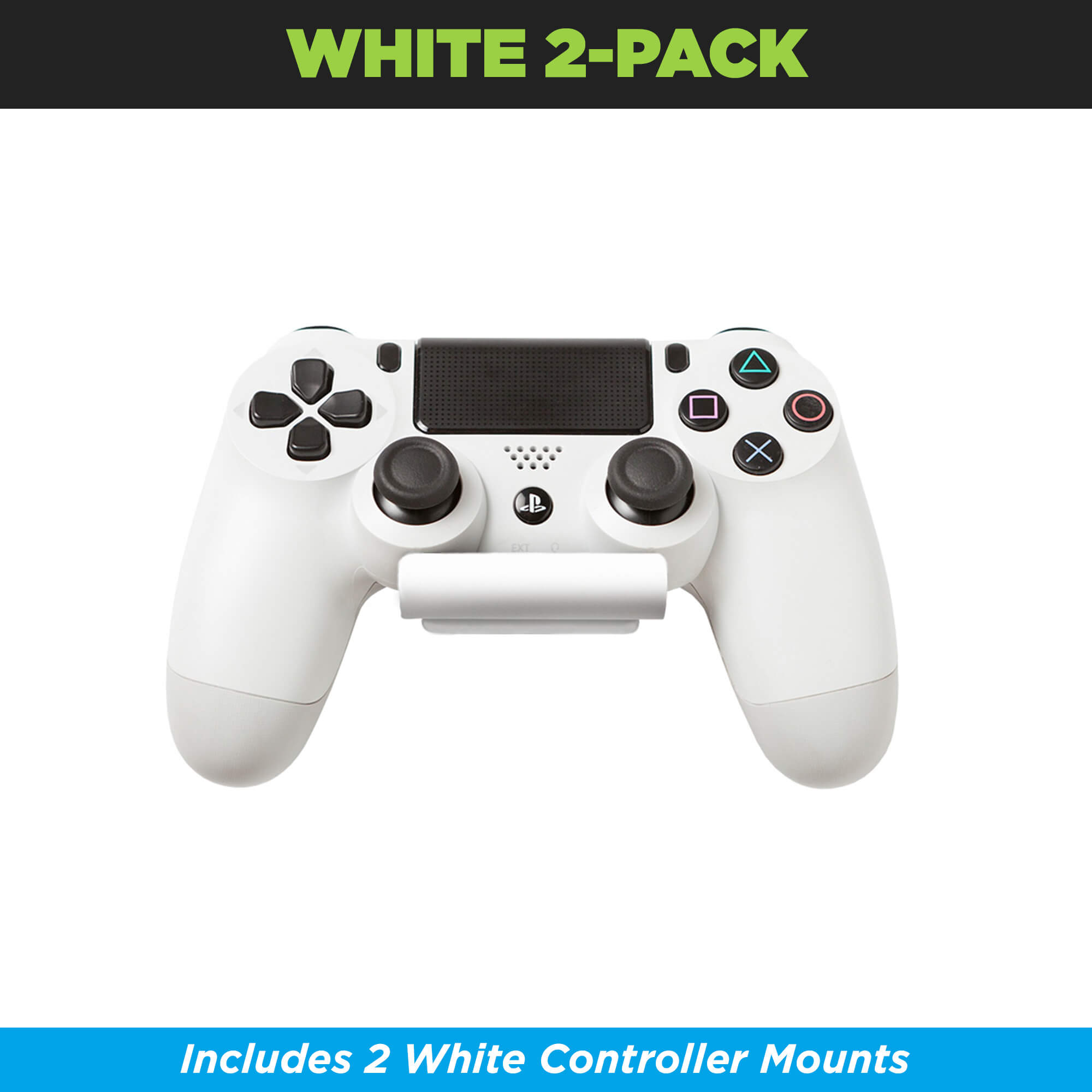 White PS4 shops controller