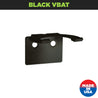 HIDEit Mounts VBat Mount in black. This Vertical Baseball Bat Mount is Made in America by an American Company.