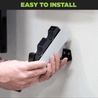 HIDEit PS5 Wall Mount is easy to install. No drill required and stud mounting optional.