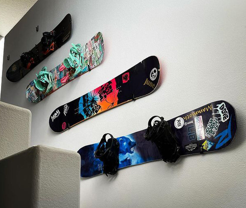 HIDEit HBoard Horizontal Snowboard Mount Clips HIDEit Mounts