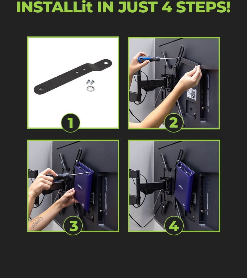 Brightsign Adapter HIDEit BrightSign Adapter | BrightSign VESA Adapter Mount – HIDEit Mounts