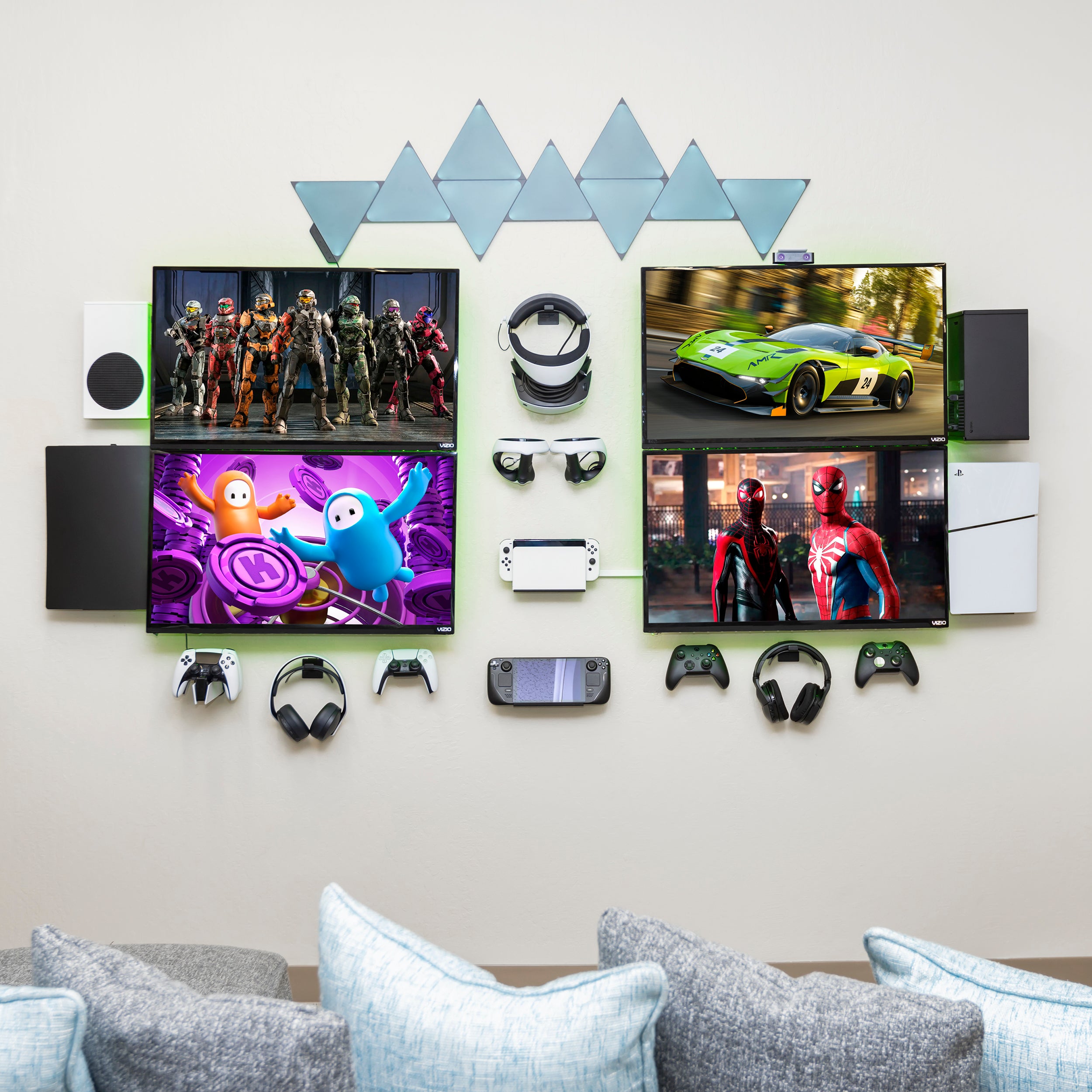 Nintendo switch store tv wall mount