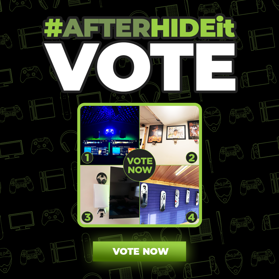 HIDEit Mounts | Mounts + Storage Solutions: Tech, Gaming + Sports Gear