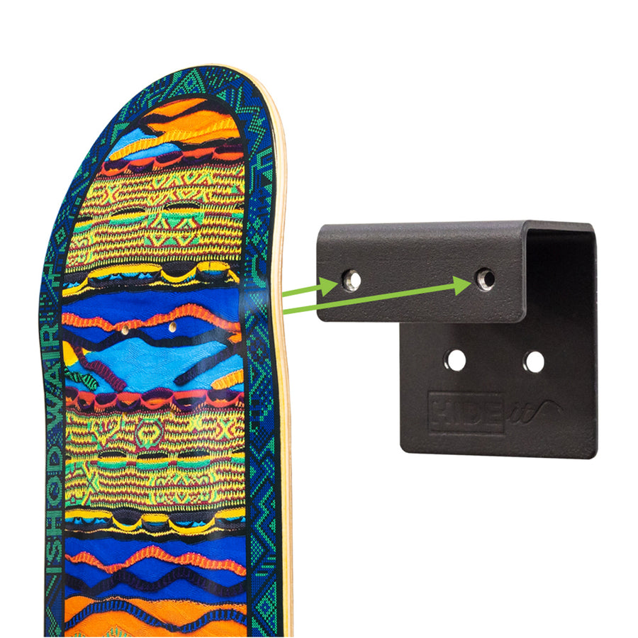 HIDEit Mounts Skateboard Deck Wall Mount.