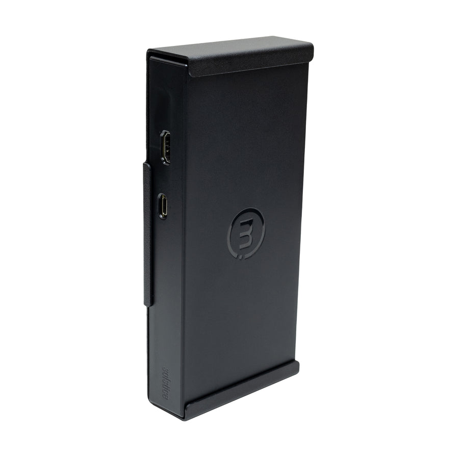 Solstice Pod Gen 3 shown securely mounted in the HIDEit Solstice Pod mount. 