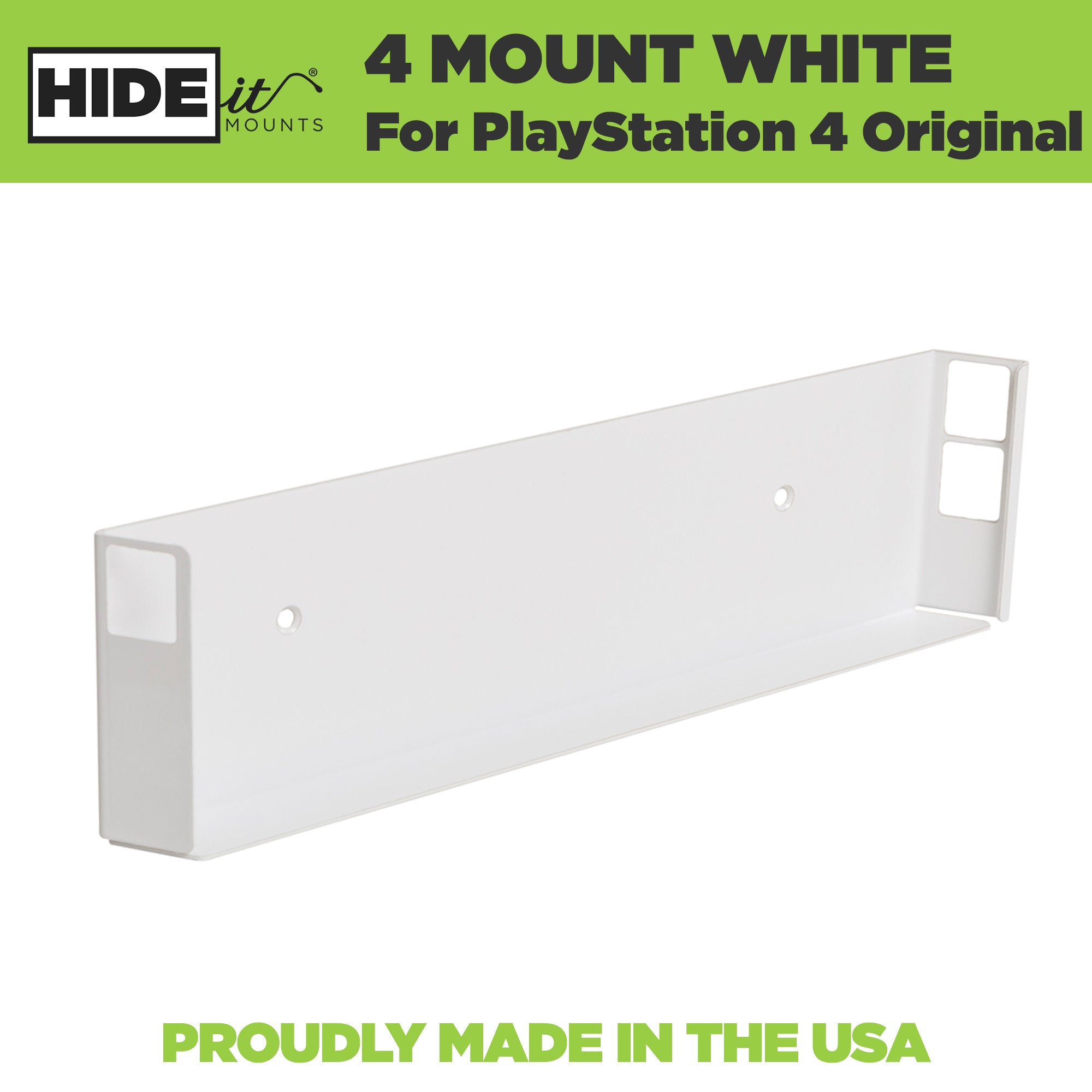 [OPEN BOX] HIDEit 4 | PlayStation Original PS4 Wall Mount - ALL SALES ARE FINAL