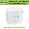 Eero Pro 6E router shown greyed out in the HIDEit EPro 6E eero Pro 6E wall mount.