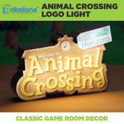 Animal Crossing Switch logo light. Great for game room decor.