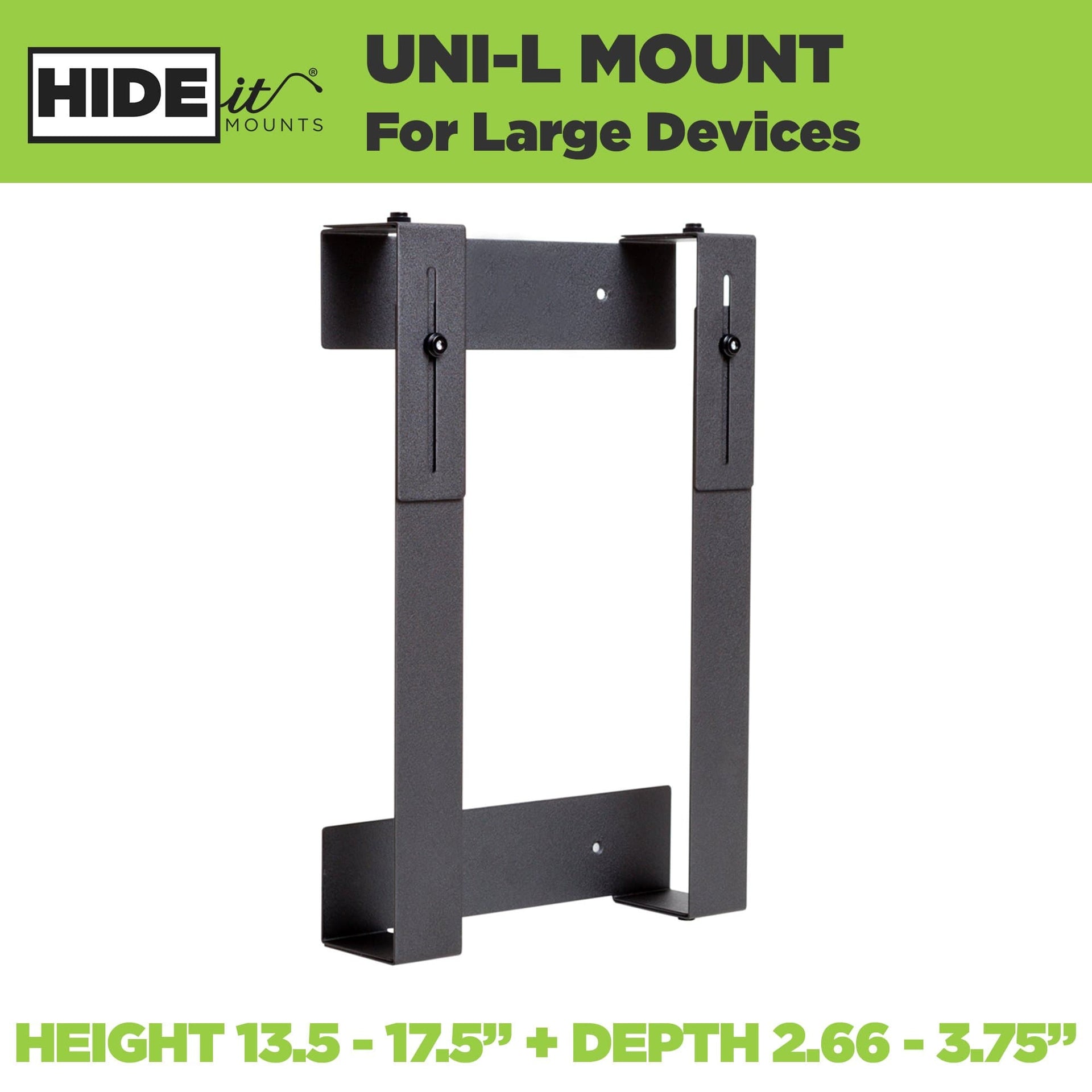 Technology Wall Mounts HIDE your bulky devices! Easy Install. HIDEit Mounts