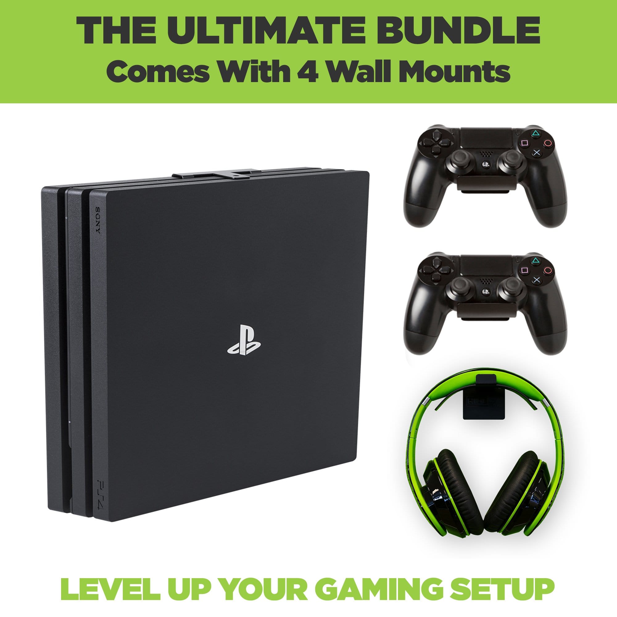 PS4 Pro Wall Mount HIDEit Mount for PlayStation Pro Game