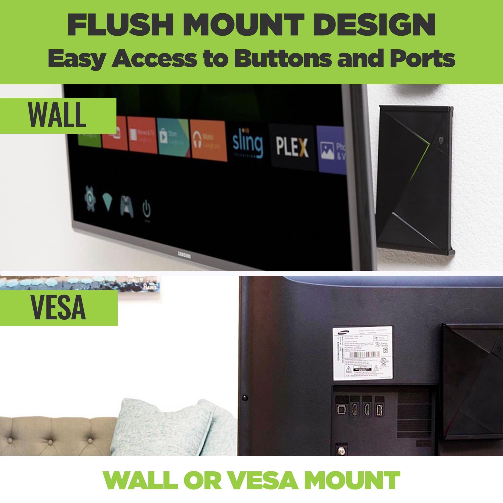 Shield TV Wall Mount  HIDEit Mount for NVIDIA Shield TV 2nd Generation –  HIDEit Mounts