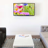Living room with No Cords or Wires Showing Thanks to HIDEit Mounts