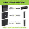 Original PS4 Wall Mount, PS4 Pro Mount, PS4 Slim Wall Mount