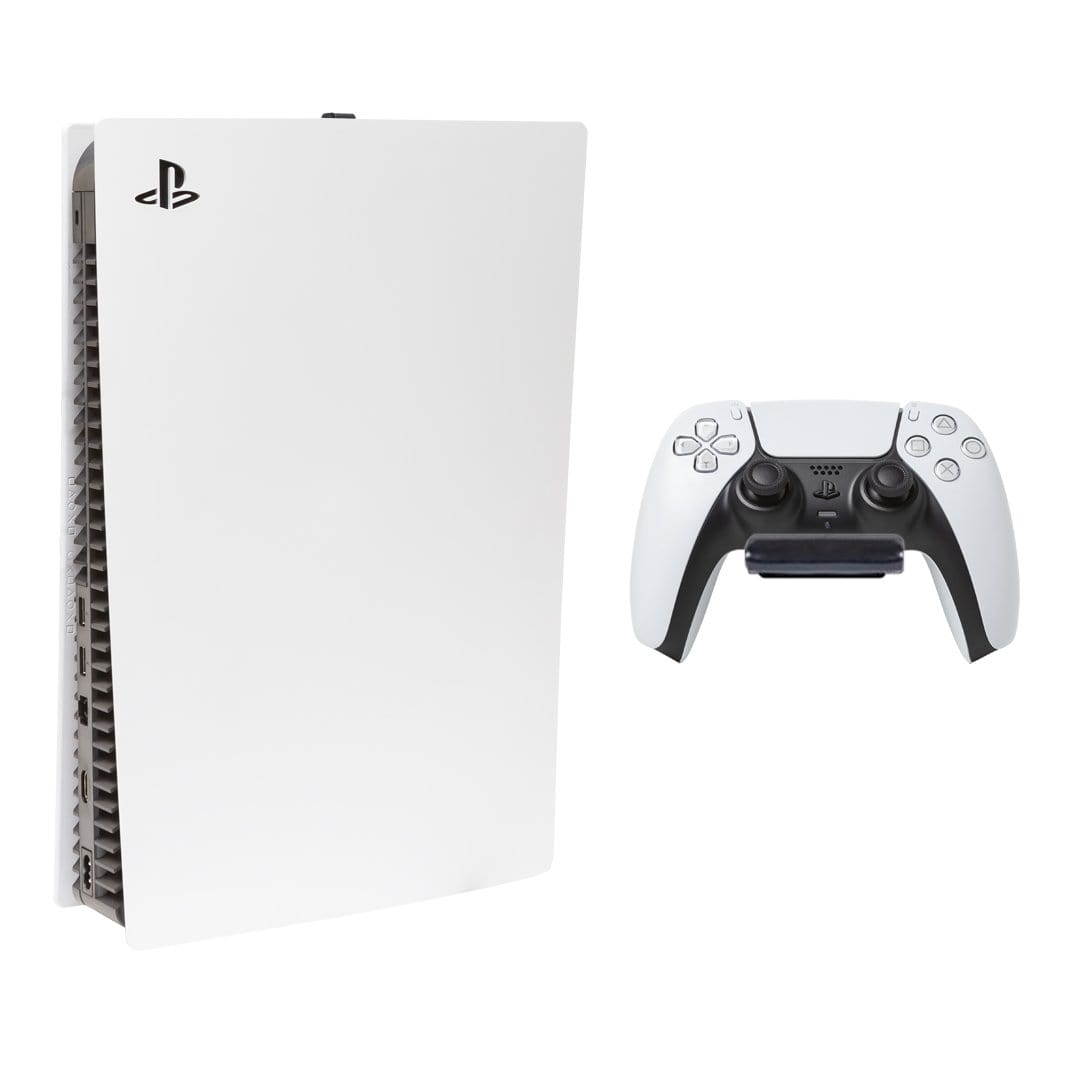 PS5 Pro Bundle comes with 2 wall mounts: 1 PS5 Wall Mount and 1 PS5 Controller Wall Mount