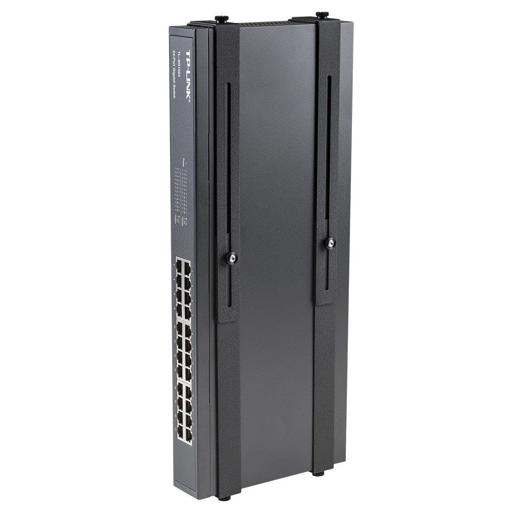 HIDEit Uni-NSM Wall Mount compatible with most networking devices.