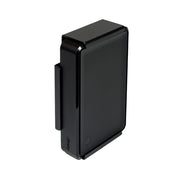 Xfinity XiD-P securely mounted in a black, steel HIDEit XiD-P wall mount.